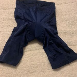 LL BEAN Womens Cycling Padded Shorts L